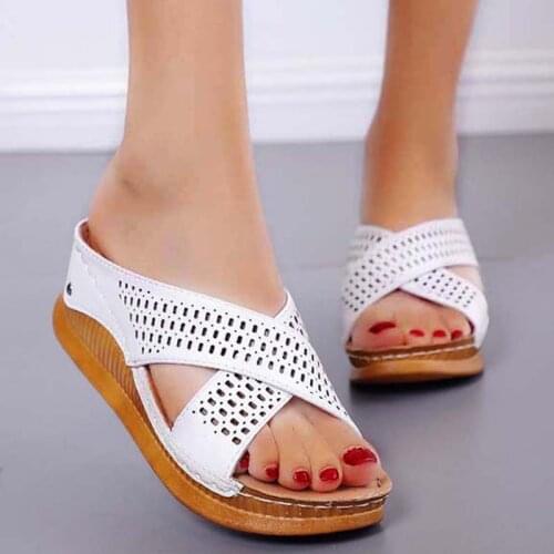 Womens Sandals 2021 Shoes Slippers Female Flats Beach Woman Thick Bottom Sandals Women Increase Shoes For Women Sandalias mujer