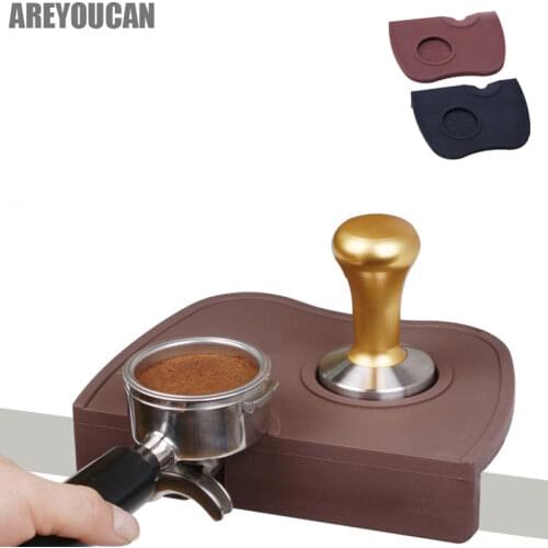 Silicone Espresso Tamp Mat.Fluted Coffee Tampering Corner Mat Pad Tool Made For Baristas With Non-Slippery Food Safe Silicone