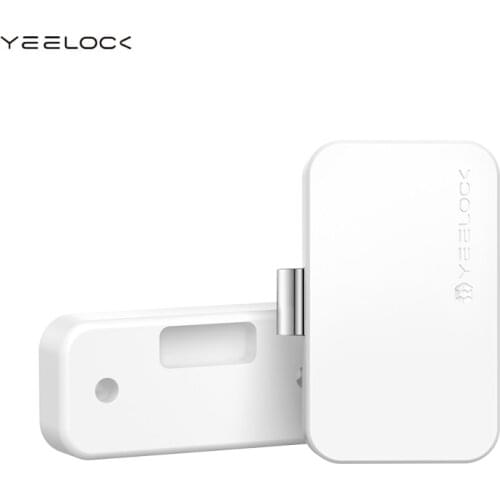 Yeelock Bluetooth 5.0 Smart Drawer Cabinet Lock Mobile APP Remote Unlock Anti-Theft Document Security for Variety Cabinet Type