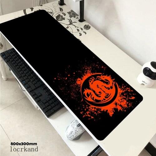 Extended Mouse Pad Anime Dragon Large Gaming Mouse Pad- Computer Keyboard Mouse Mat Mousepad Rubber Base mouse pad