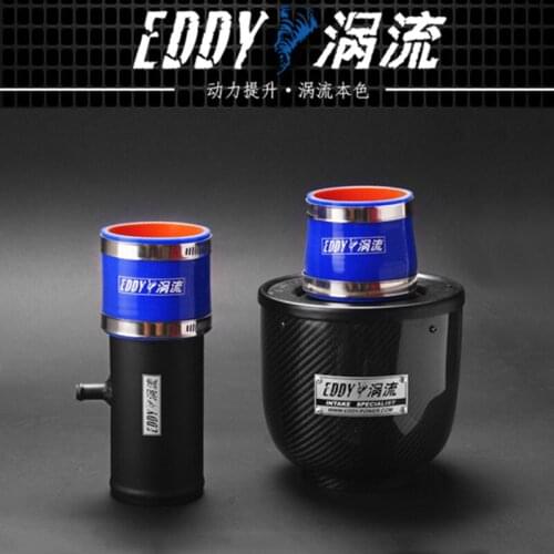 EDDY Intake System Air Intake Pipe & Carbon Fiber Air Filter for Volkswagen Touran 1.6L 1.4T 1.8T 2006-2018 Car Engine Parts