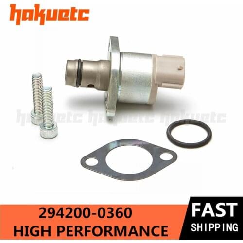 Suction Control Valve Fuel Pump Pressure Regulator Engine 294200-0360 A6860-VM09A SCV D40 CRD Sensor 294009-0260, 294009-0160