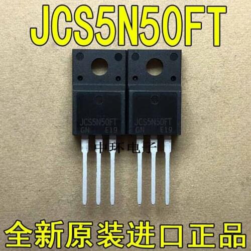 10 PCS JCS5N50FT 5N50 TO220F 5A500V MOS ＆JCS13N50FT 13N50 TO220F 13A/500V MOS