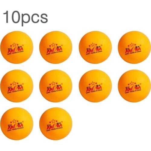 10 Pcs Professional Practice Ping-Pong Ball Table Tennis Ball In Bulk Competition Match Training Equipment Yellow Drop Shipping