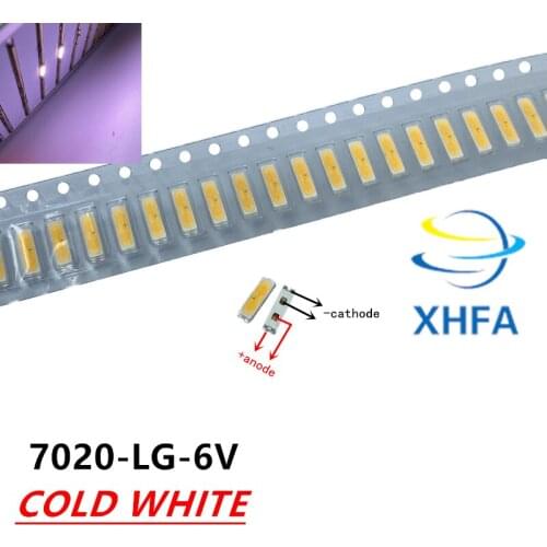500pcs SPECIAL-2 For LG LED LCD Backlight TV Application LED 1W 6V 7020 Cool white LED LCD TV Backlight TV Application BD72K LED