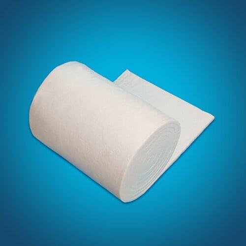 Aluminium Silicaat Anti refractory fiber Ceramic blanket aluminum silicate needled blanket insulation Industrie DIY24"x19"x0.4"