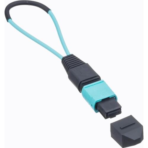 Free Shipping MPO Fiber Optic Loopback,24Cores,OM4 MPO Loop Back