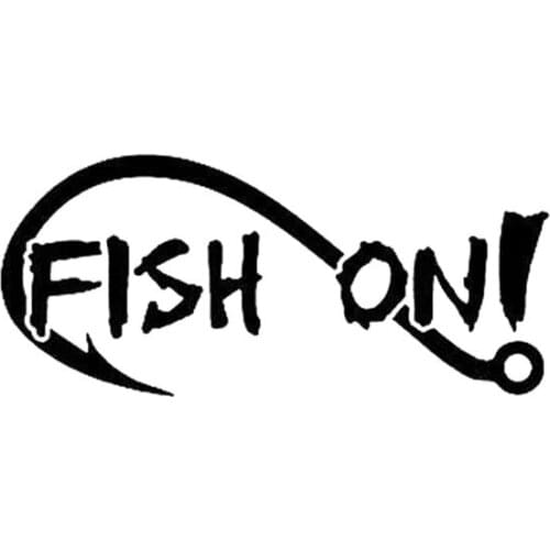 Fuzhen Boutique Decals Exterior Accessories Bass Fishing Fish Decal Sticker for Car Van Boa Rod Super Cool Car Styling KK