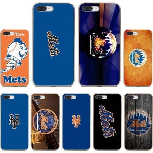 For Samsung Galaxy J5 J6 J7 J8 J1 J2 J3 J4 Plus 2018 Prime 2015 2016 2017 Phone Cases New-York-Mets-Logo