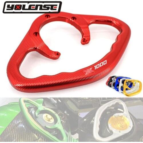 For KAWASAKI Z1000 Z 1000 2006-2015 2014 2013 2012 Motorcycle CNC Passenger Handgrips Hand Grip Tank Grab Bar Handles Armrest