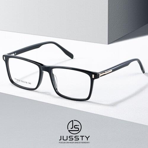 Luxury Brand Prescription Glasses Frame Men Optical Myopia Eyeglasses Frame Male High End Italy Acetate Clear Spectacles Custom