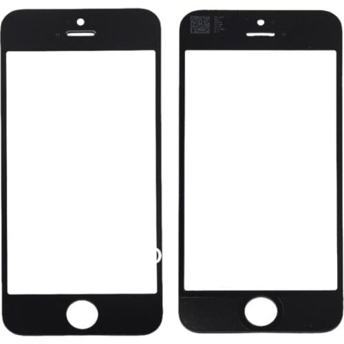 Grade Brand New White/Black Glass Lens Screen Replacement For iphone 5S,5C 5G 5 Free Shipping