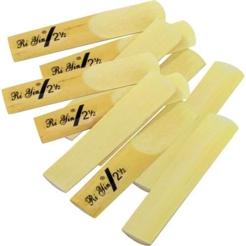 Box of 10 Alto Sax Saxophone Reeds for Woodwind Instrument Accessories