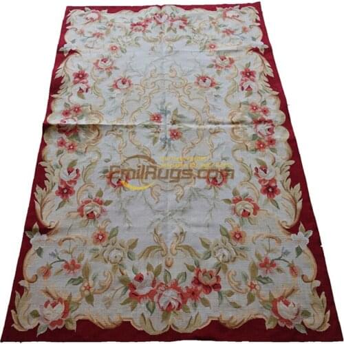 Chinese aubusson rug The craft of making wool by hand French Chic Victorian Style