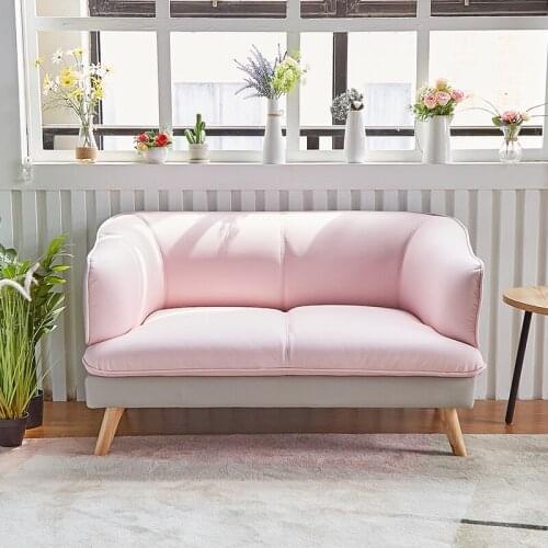 Scandinavia Leather Art Living Room Sofa Simple Modern Sofa Bed Couch Home Furniture Chair CN(Origin)