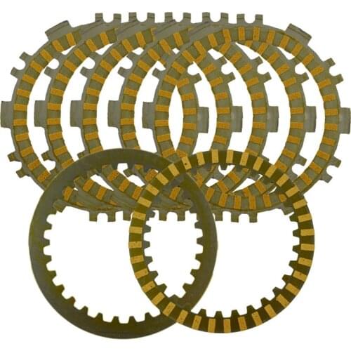 A Set Motorcycle Engine Parts Clutch Friction Plates Kit & Steel Plates For YAMAHA TMAX 500 TMAX500 T-MAX 500 T-MAX500