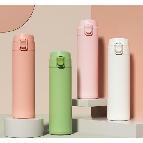 High Quality Portable Thermos Bottle Girl/Boy Stainless Steel Water Bottle Vacuum Flasks Insulated Cup High Capacity Student Tra