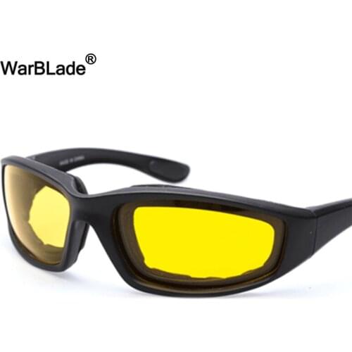 WarBLade Men UV Protection Sunglasses HD Yellow Lenses Sunglasses Night Vision Goggles Car Driving Glasses Eyewear For Women