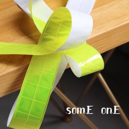 Reflective Belt Material Green Silver Handmake DIY Bags Hat Rope Decor Photo Props Creative Designer Accessories Fabric