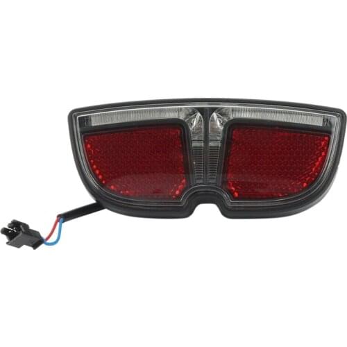 6V LED E-Bike Tail Light For Bafang BBS BBS01B BBS02B BBSHD Mid Drive Crank Motor Kit Electric Bike Rear Rack Brake Lamp