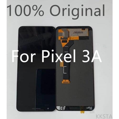 Original 5.6" AMOLED For Google Pixel 3A LCD Display Touch Digitizer Screen For Pixel 3A G020A G020E G020B Replacement+glue