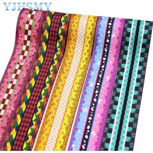 1-1/2" M-21602-744 Double-Sided Geometric FlowersThicken Ribbon 10 Yards DIY Dog Collar Leash Mobile Phone Chain Kettle Webbing