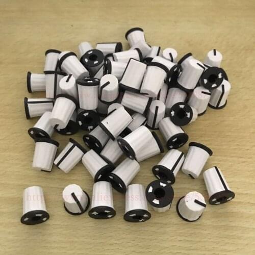 100pcs/lot white EQ Cap Equalizer Knob / High School Bass Pot Knob Cap for Pioneer DJ MIXER DJM djm-2000 900 850 750 700 800