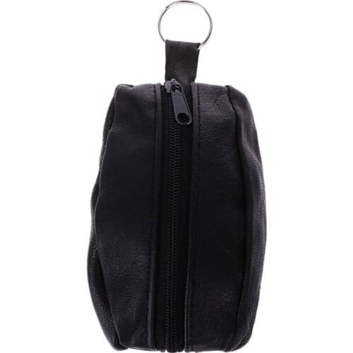 THINKTHENDO Fashion Men Women Girls Key Ring Wallet Coin Card Mini Purse Zipper Small Change Bag