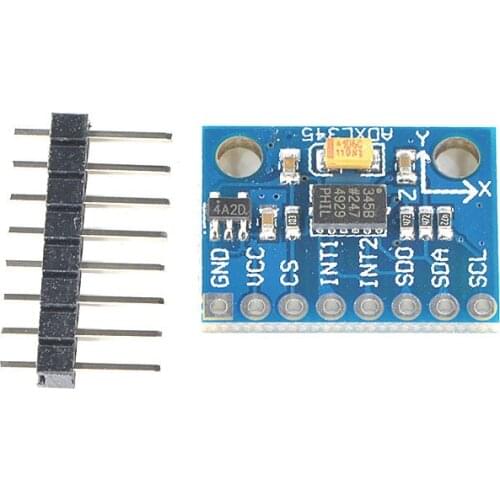 GY-291 ADXL345 digital three-axis acceleration of gravity tilt module IIC / SPI transmission