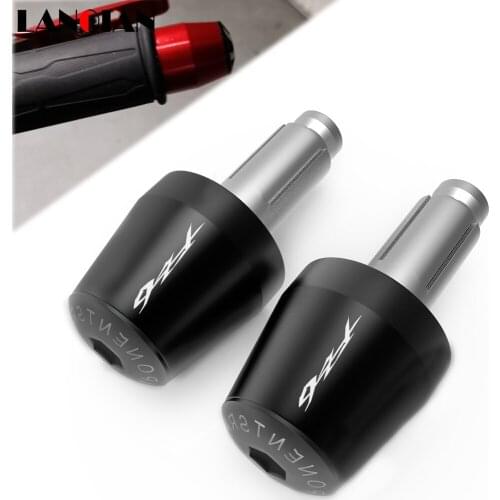 CNC Billet Aluminum Motorbike HBAR END CAP Handle Bar Cap End Plugs For YAMAHA FZ6 2004 2005 2006 2007 2008 2009 2010