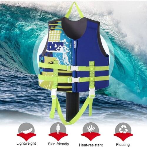 Kids Swim Vest Kid Vest Floation Swimsuit Swimwear With Adjustable Safety Strap Life Jacket Kayak Pool Beach Swimming Lifesaver