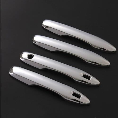 ABS Chrome Door Handle Cover Trim for Toyota Prius PHV/50 High-quality Car Accessories Stainless Steel Sticker Car Styling