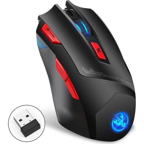 Macro programming wireless gaming mouse supports 7-key macro programming colorful luminous charging 2.4G wireless mouse