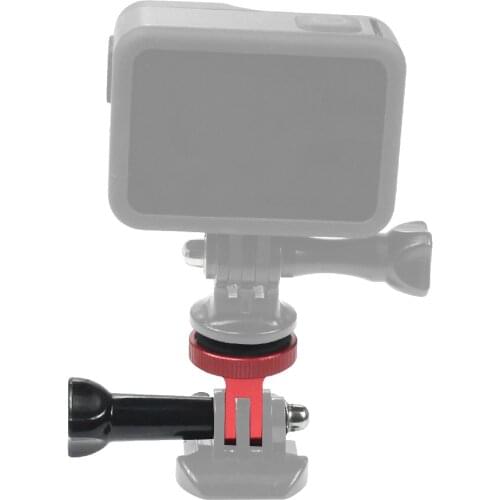 Mini Tripod Adapter Convert Mount to Quick-Release Adapter 1/4 Screw Metal for GoPro Hero 9 8 7 6 5 Osmo Action Camera Monopod
