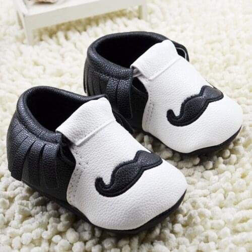 Baby Boy Girl Moccasins Moccs Shoes First Walkers Fringe Soft Soled Non-slip Footwear Crib Shoes PU Leather Newborn boots