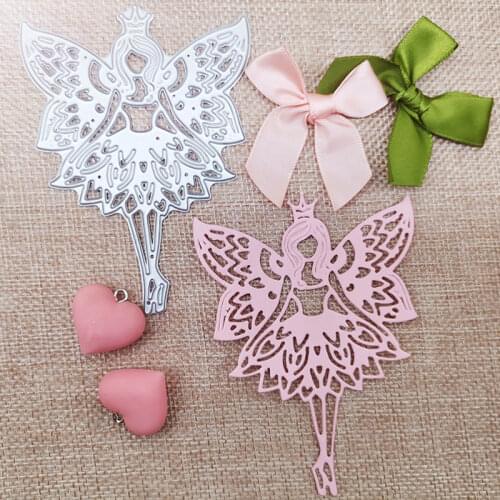 New Metal Cutting Dies Scrapbooking Angel fairy DIY Album Paper Card Craft Embossing stencil Dies 70*100mm