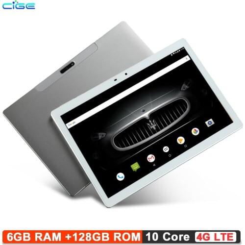 New Original 10.1 Inch Tablets 4G LTE Phone Call 10 Core Tablet Pc Android 8 Google Play GPS 5G WiFi Dual SIM Cameras Fast Ship