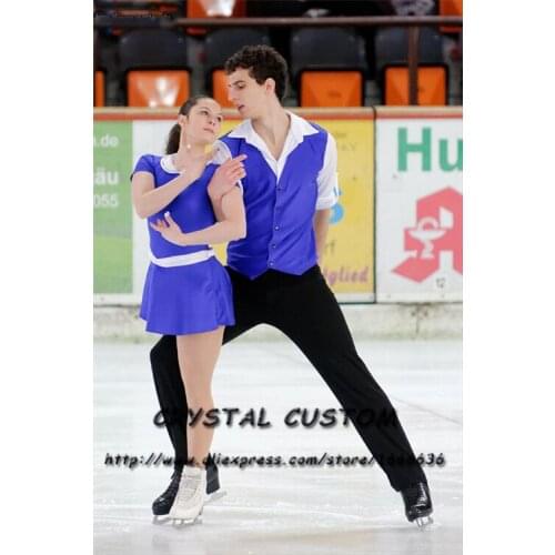 Custom Figure Skating Dresses For Girls Fashion New Brand Competition Children Ice Figure Skating Dresses Crystal DR3812