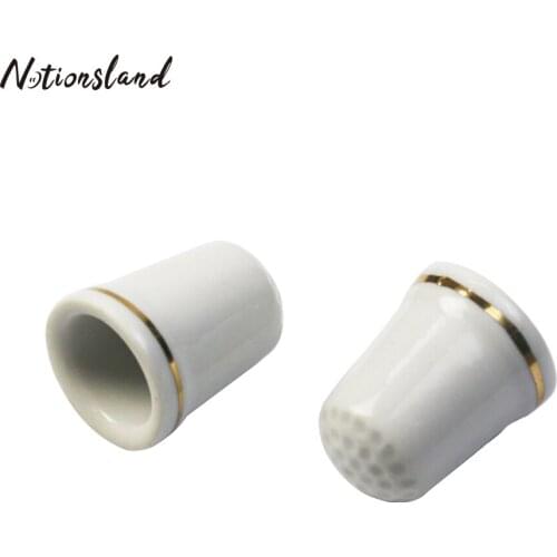 1PC Sewing Thimble Finger Protector Pin Needles Sewing Quilting Craft Accessories DIY Sewing Tools Needlework Collection&Gift