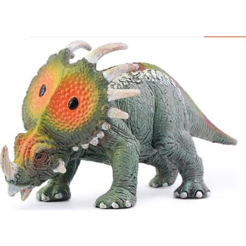 Rare dinosaur simulation model / toy dinosaur Styracosaurus