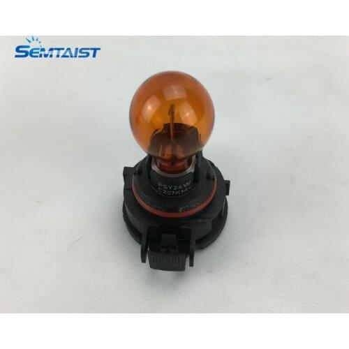Semtaist 2 x Genuine OEM Original PH brand 12V PSY24W Turning Signal Halogen Bulbs Amber Yellow (USED)