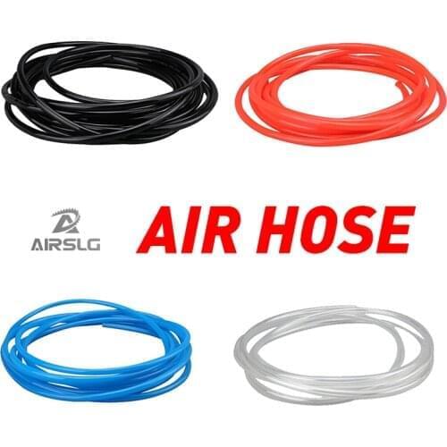 1M Air hose air compressor hose air tube pneumatic 4 6 8 10 mm OD 2.5 4 5 6.5 8mm I hose air pipe hose for compressor air tool