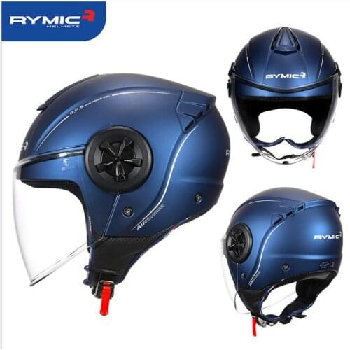 RYMIC helmet men and women motorcycle half helmet motorcycle motorcycle helmet off-road helmet racing helmet