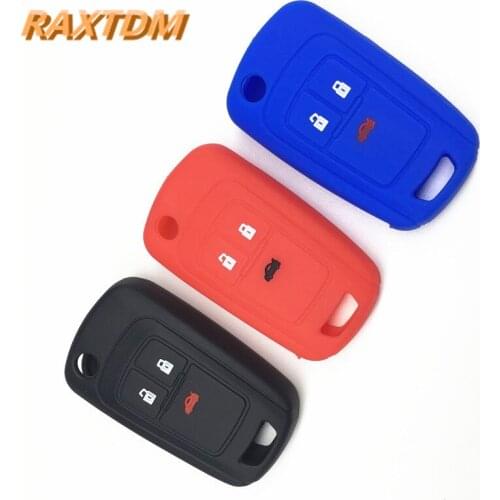 Silicone key cover skin for Opel Astra Corsa ADAM S Antara Meriva Zafira Insignia sports GTC MOKKA fob remote repair