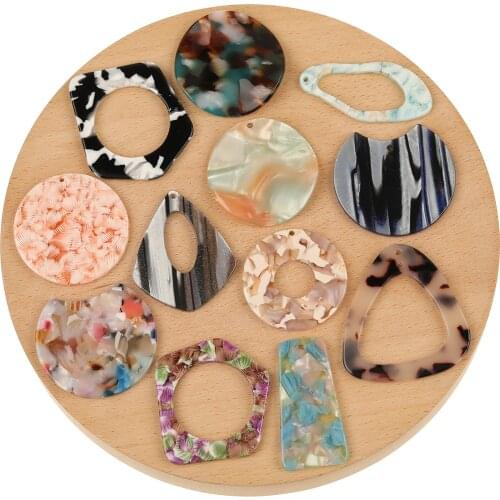 Cordial Design 50Pcs Earring Connectors/DIY Making/Jewelry Accessories/Earring Stud/Charms/Geometry Shape/Pendant/Hand Made