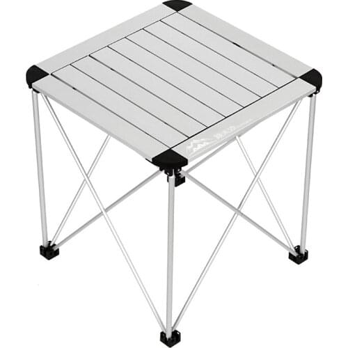 NewOutdoor Table Portable Foldable Picnic Camping Table Ultralight Stall Table Barbecue Desk Aluminum Folding Tables