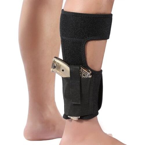 Tactical Army Ankle Holster for Concealed Carry Elastic Secure Strap Leg Pistol Gun Holster Leg Pocket Revolvers Handgun Pouch