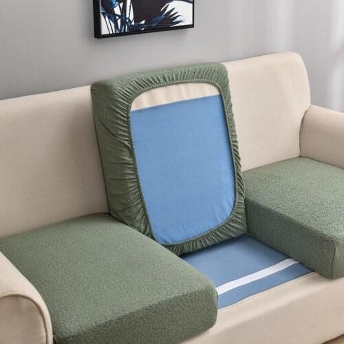 Universal Sofa Cushion Cover Waterproof All Inclusive Couches Seat Cover Solid Color Furniture Protection Cover Hogar Kussenhoes