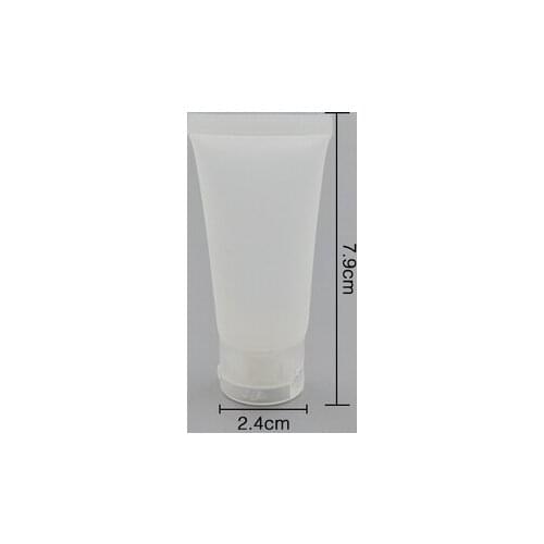 100pcs wholesale 20 ml matt white mildy wash soft tube, 20 ml Cream Lotion Empty Tubes , plastic butter hand cream tube 20 ml
