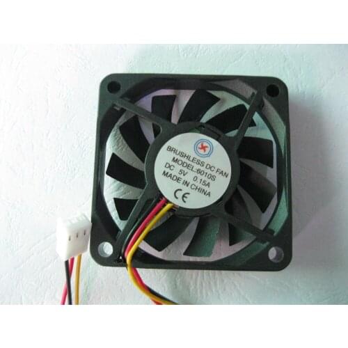 20 Pcs Brushless DC Cooling Fan 11 Blade 6010S 5V 60x60x10mm
